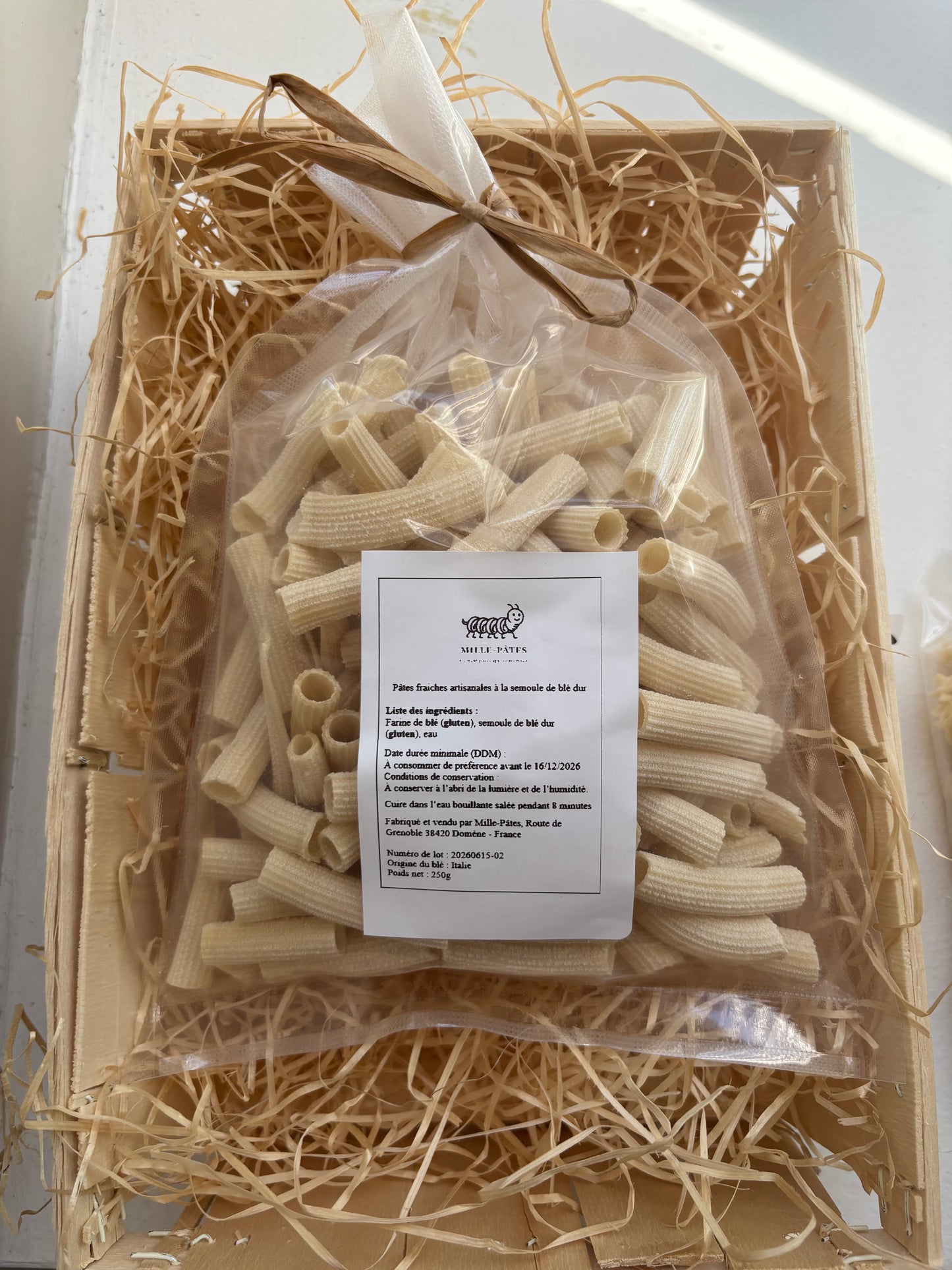 Rigatoni artisanaux à la semoule blé dur