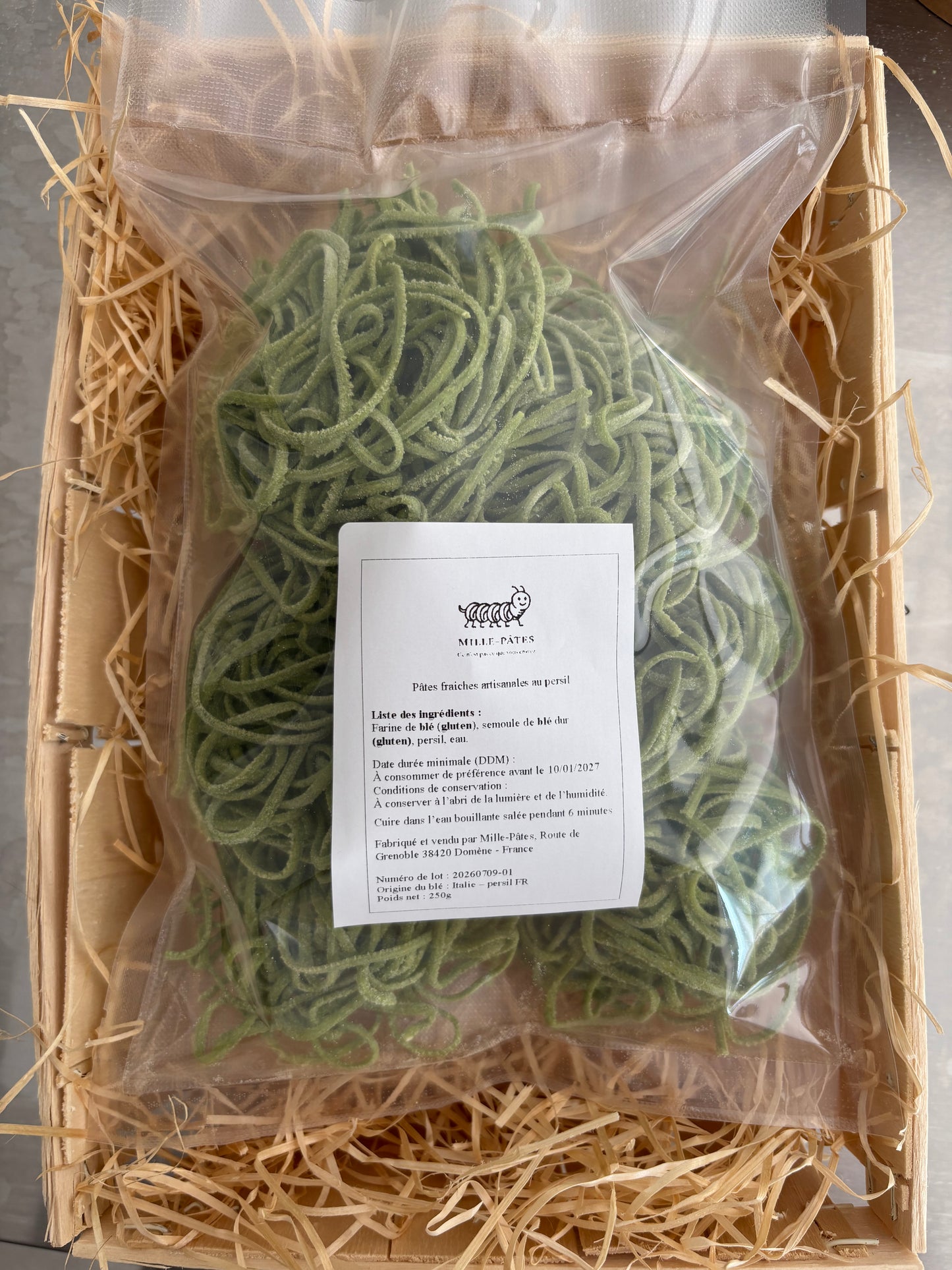 Linguine artisanales, en nids au persil (édition limitée)