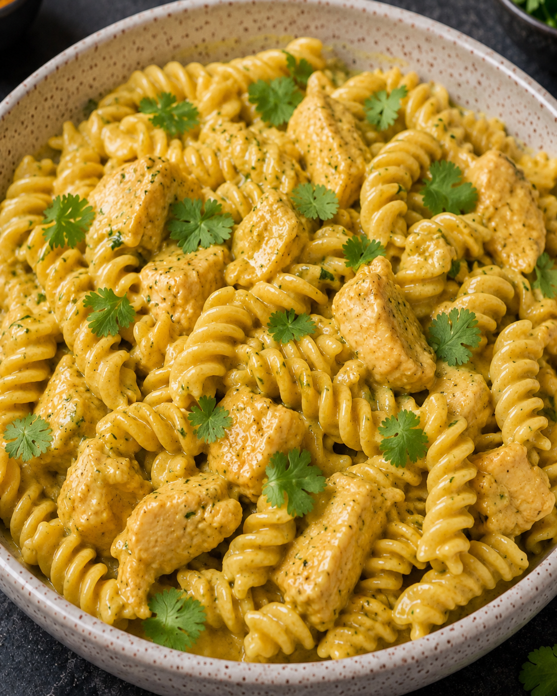 Fusilli poulet/curry (đ¶đ¶)