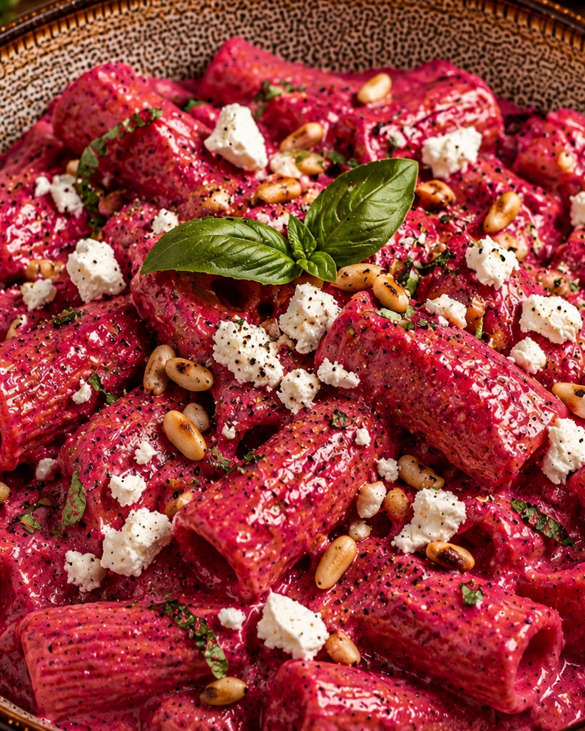 Rigatoni et sa sauce rose đ