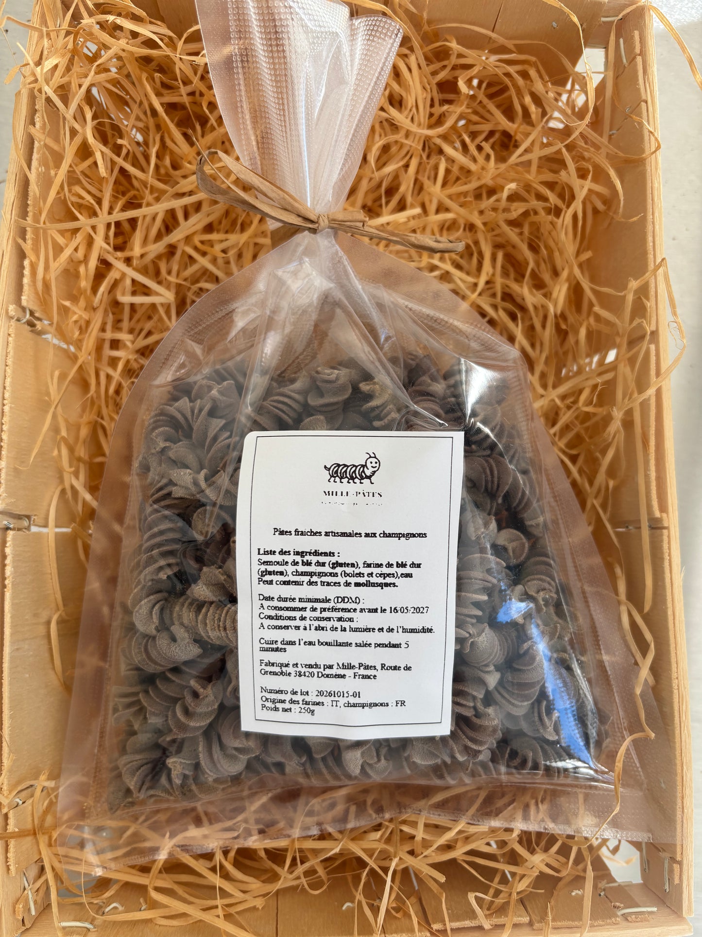 Fusilli artisanaux aux champignons (édition limitée jusqu'au 27/11)