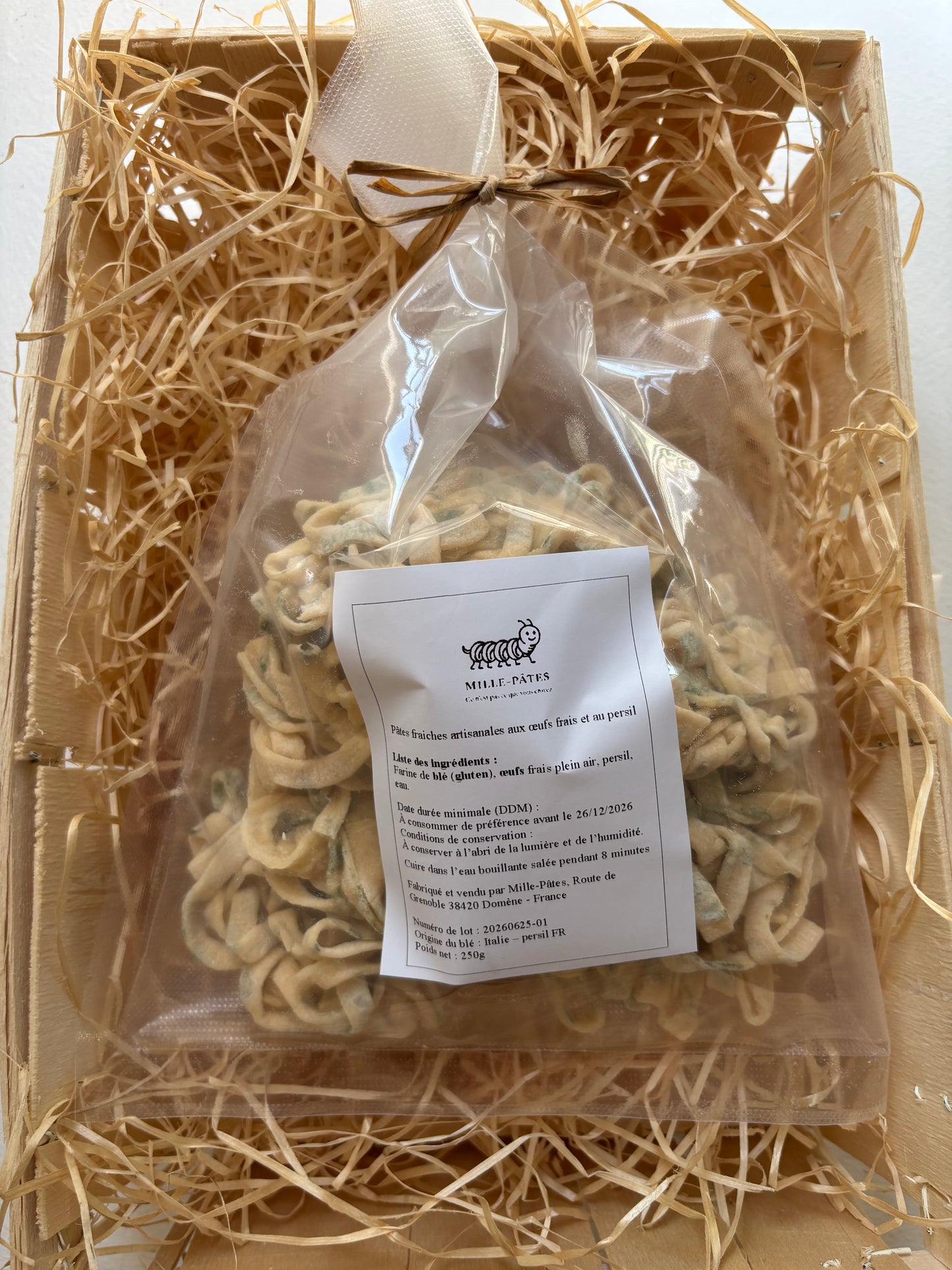 Tagliatelles aux œufs frais et persil (édition limitée)