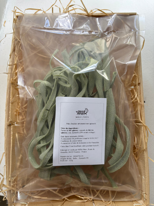 Rubans artisanaux aux épinards (édition limitée jusqu'à épuisement des stocks)