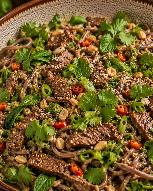 Salade thaï au bœuf 🌶