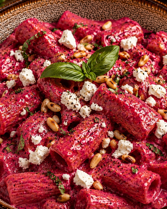 Rigatoni et sa sauce rose 🎀
